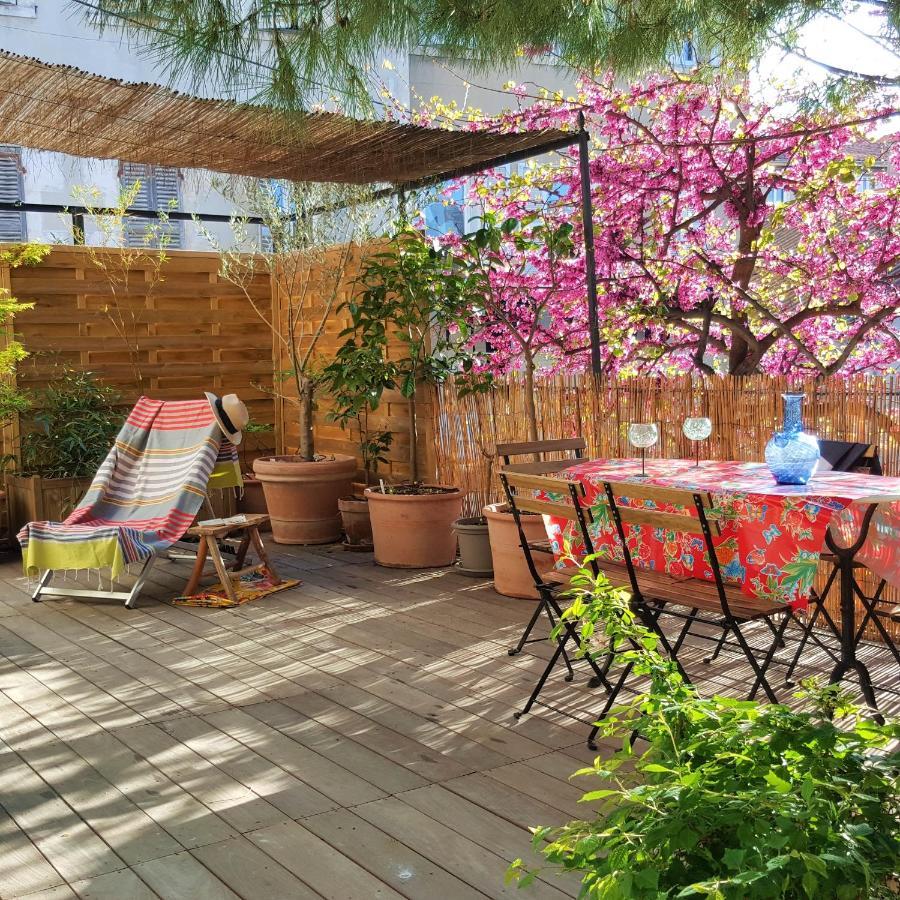 Little House With A Large Roof Garden In The City Center Marseille Luaran gambar
